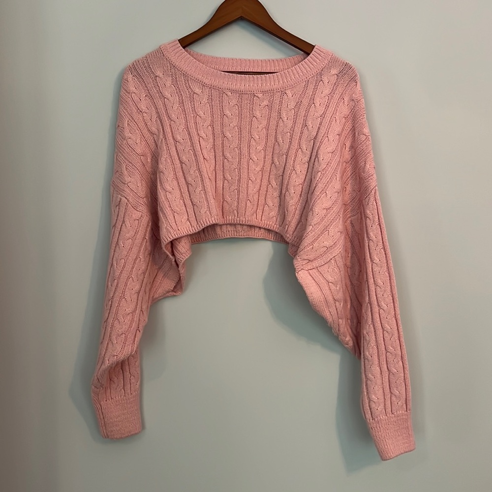 Fashion Nova Crop Top Sweater